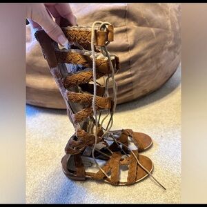 New girls vilette gladiator sandals by joyfolie sz 3 youth